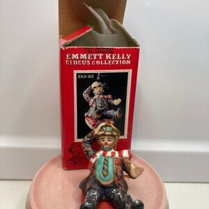 Emmett Kelly Circus Collection Figure DOWNHILL 2" EKX-93 Clown 1993 Ornament